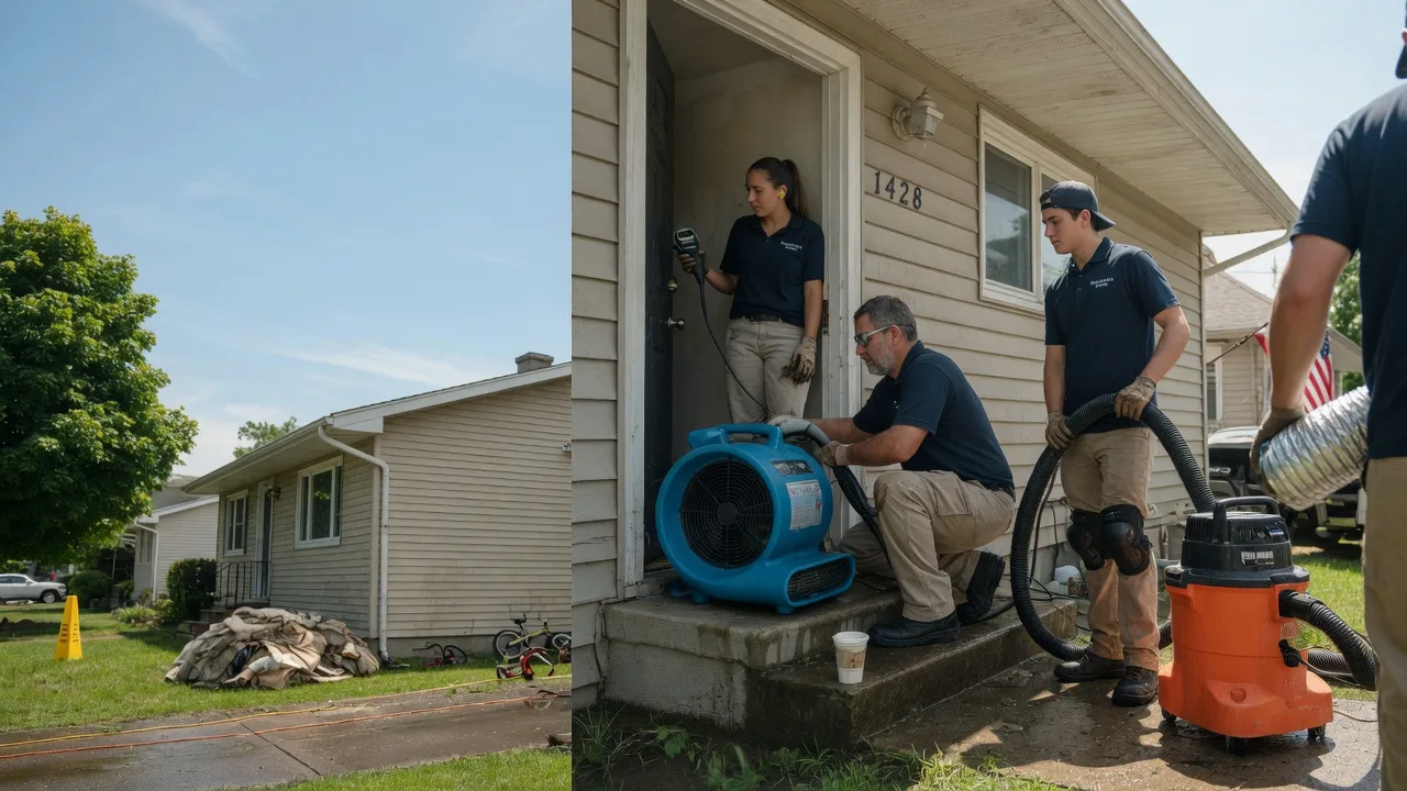 Water Damage Restoration in Joy, IL near me